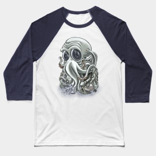 Cute Cthulhu Baseball T-Shirt